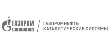 Логотип Газпром нефть Каталитические системы
